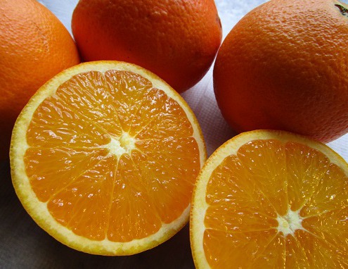 Vitamin C in Orangen