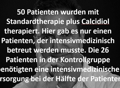 Studie zu Vitamin D bei Covid 19