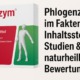 Phlogenzym mono Verpackung mit Titel „Phlogenzym im Faktencheck – Inhaltsstoffe, Studien & naturheilkundliche Bewertung