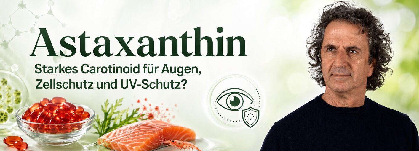 Astaxanthin: Nutzen, Studien und Anwendung 1 Astaxanthin - Grafik zum Artikel mit dem Bild von René Gräber