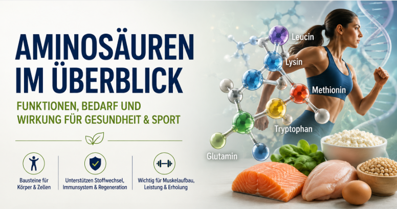 Aminosäuren Übersicht: Die 19 wichtigsten Proteinbausteine für Gesundheit & Sport 1 Aminosaeurern