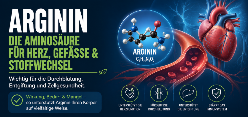 L-Arginin - Wirkung, Nutzen und Anwendung 5 Arginin 1
