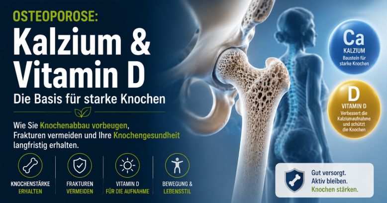 Bei Osteoporose sind nicht nur Kalzium und Vitamin D wichtig 1 Kal