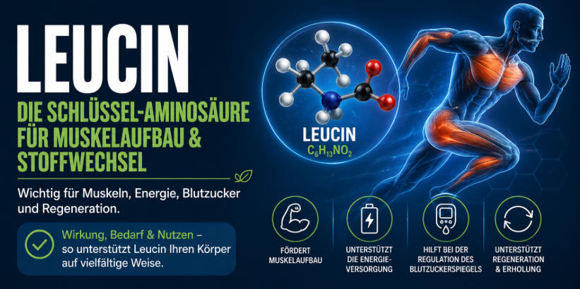 L-Leucin – Die essenzielle Aminosäure für Muskelaufbau, Energie und Regeneration 3 Leucin