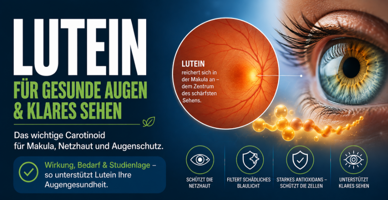 Lutein: Augen-Nahrung bei Makula-Degeneration und Vorbeugung gegen Alterungs-Prozesse? 2 Lutein