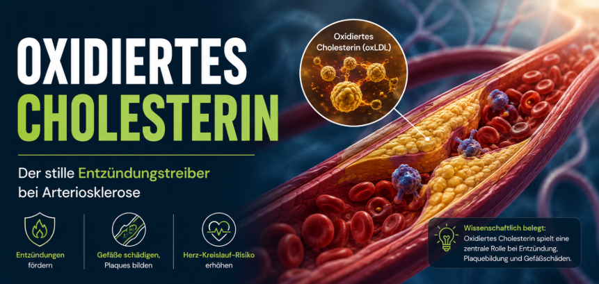 Oxydiertes Cholesterin - Unbedingt meiden! Hier die Gründe... 6 Oxy Chol
