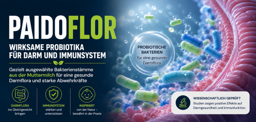 Paidoflor: Lactobacillus acidophilus für eine gesunde Dünndarmflora 8 Paidoflor
