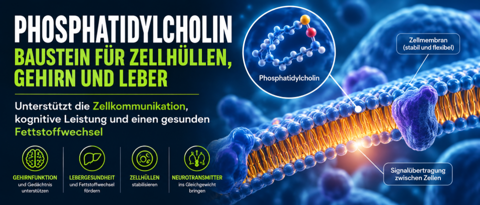 Phosphatidylcholin – unterschätzter Zellbaustein oder nur teures Lecithin? 4 Phosphatidylcholin