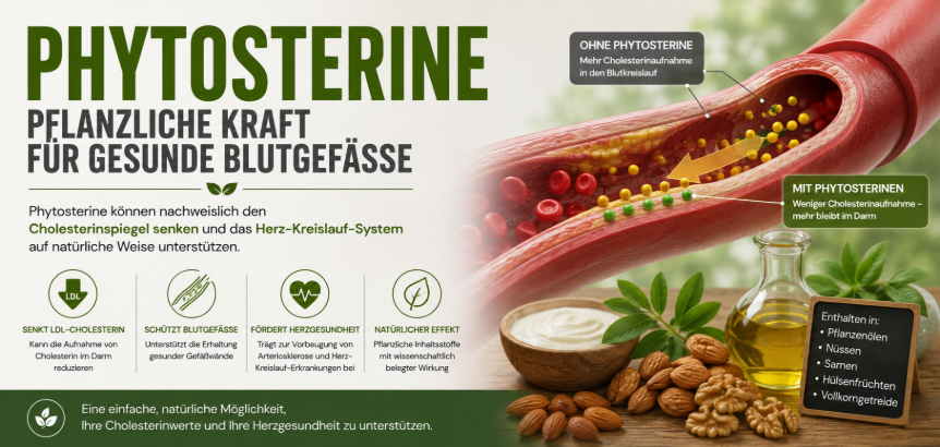 Phytosterine erklärt: Wirkung, Risiken und Cholesterin-Mythos 8 Phytosterine