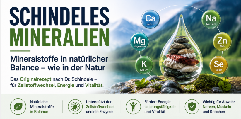 Schindeles Mineralien - Herkunft, Inhalt und Wirkung 8 Schindeles