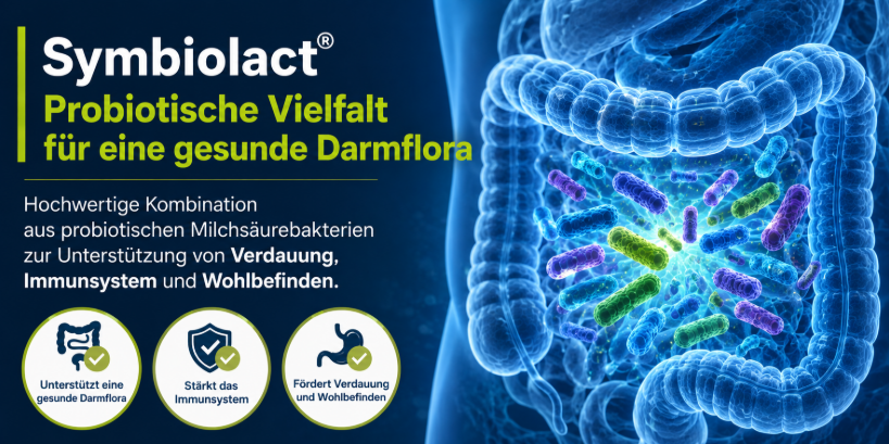 Symbiolact: Milchsäurebakterien zur Unterstützung der Darmflora 5 Symbiolact