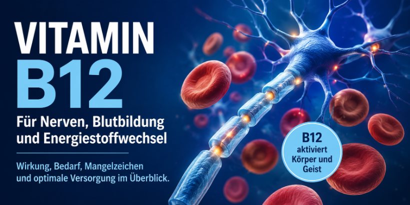 Vitamin B12 – Wirkung, Mangel, richtige Einnahme 7 Vitamin B12