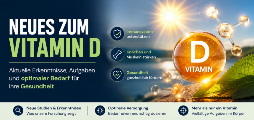 Neues zum Vitamin D 3 Vitamin D