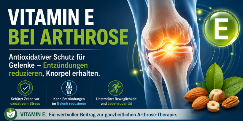 Vitamin E gegen Gelenkentzündung und gegen Arthrose? 7 Vitamin E