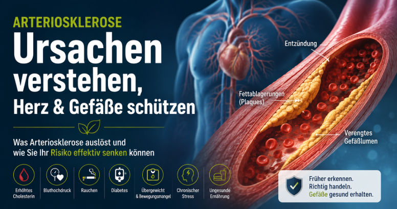 Arteriosklerose: diese Blutwerte sind Risiko-Faktoren 1 art